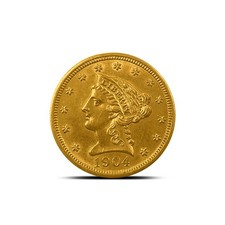 Pre-33 $2.50 Liberty Gold Quarter Eagle Coin (Cleaned) Random Year picture