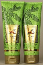 QTY 2 - Bath & Body Works WAIKIKI BEACH COCONUT Body Cream Lotion 8oz picture