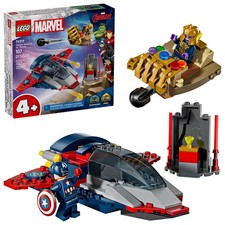 LEGO Marvel Captain America vs Thanos Kids Toy 76319 picture