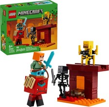 LEGO Minecraft The Nether Lava Battle Toy and Playset - Building Minecraft Toy f picture