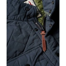 NWT Relwen Quilted Insulated Tanker Jacket Men's Size S Blue (1367) picture