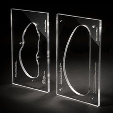 StewMac Control Cavity Routing Templates, Set of 2 picture