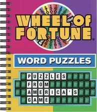 Wheel of FortuneÂ® Word Puzzles - Spiral-bound - GOOD picture