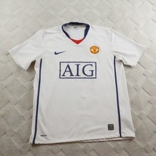 Vintage Manchester United 08-09 Away Jersey Mens Medium Soccer picture