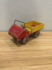 LEGO 1930s-1950s Original Vintage Wooden Toy Mercedes Unimog Wood Vehicle picture