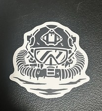New Sworn To Protect Combat Diver Sticker, Black & White US Navy SEAL ST6 NSWDG picture