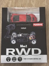 Kyosho Mini-Z RWD Series 1:27 Touring Car Audi RTR RC Brushed Red/Black picture