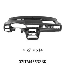 Dashboard Assembly Full Instrument Panel Fits For 2007-2013 Chevy Tahoe Black picture