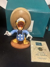 Disney WDCC Amigo Donald Duck 50th Ann Three Caballeros Figurine COA Box picture