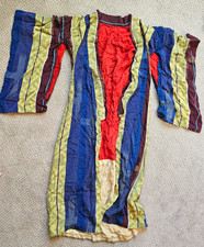 Vintage Japanese Meisen Silk Kimono W/Momi Silk Lining picture