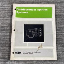 Vintage 1989 Distributorless Ignition Systems Ford Technical Training PB Green picture