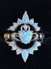 Claddagh ring,Irish ring opal ring,Claddagh rings Irish ring, Opal Claddagh ring picture