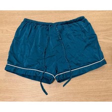 LILYSILK 22mm Mulberry Silk Pajama Shorts Women S Teal Loungewear Luxury picture