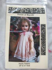  Hanky Dress, Hat  Pattern for Bleuette  or  10