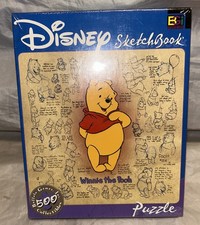 Rare Disney Sketchbook Puzzle 