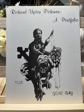 Vintage 1977 Richard Upton Pickman: A portfolio by Gene Day Horror Print Set VG picture