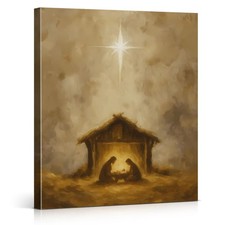 Vintage Christian Jesus Baby Wall Art picture