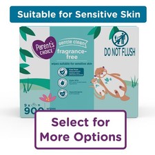 Parent's Choice Baby Wipes, Fragrance Free, 900 Count picture