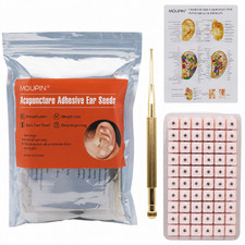 1200 Pcs Acupuncture Vaccaria Ear Seeds -Stickers Disposable Ear Press Seeds picture