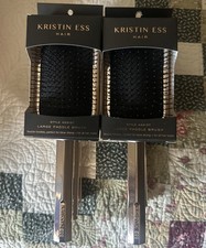 Brand New Kristin Ess Hair Gold Large Paddle Style Assist Hairbrush picture