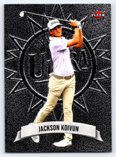 Jackson Koivun 2026 Fleer Ultra Golf Medallions Insert #M-26 Silver RC picture