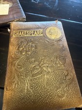 ATQ Book Shakespeare’s Complete Works Circa 1989 1st Ed Gold Edge Leatherbound picture