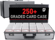 6 Row 250+ Graded Card Case Psa Graded Card Storage Box Psa Slab Case for Graded picture