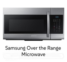 Samsung Over-the-Range Microwave. Fingerprint Resistant 1000W Power 1.7 cu.ft. picture
