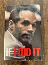RARE First Edition If I Did It by O. J. Simpson picture