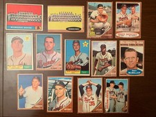1961+1962 Topps MLB Baseball MIL Braves(13)Lot/Torre RC Gold/Team Cards/McMillan picture