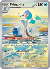 Pokemon TCG Pitch Black Primarina 088/084 Illustration Rare NM English Raw picture