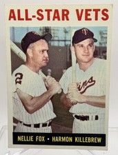 1964 Topps - All-Star Vets Harmon Killebrew, Nellie Fox #81 picture