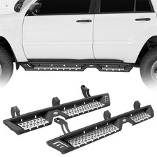 Fit 2003-2009 Toyota 4Runner Pair Steel Side Steps Running Boards Slider Rails picture
