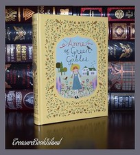 NEW Anne of Green Gables by Montgomery New Sealed Leather Bound Collectible GIFT picture
