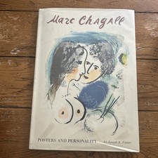 VINTAGE 1966 - Marc Chagall: Posters and Personality by Joseph K. Foster 1st Ed. picture