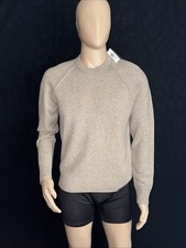James Perse Men 1 Cashmere Crewneck Sweater Retail $495  picture