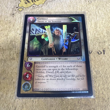 LotR Decipher Lord of the Rings TCG FOIL Gandalf, Friend of the Shirefolk 1R72 picture