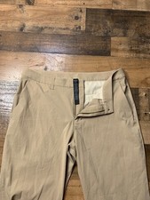 Lululemon ABC Pants Mens 34 Slim Fit Trouser Beige Wovenair Work Preppy Business picture