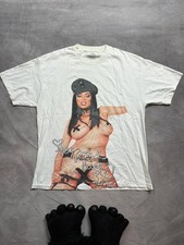 Vintage Erotic Shirt Quality Control men's Size XL Men's White picture