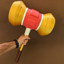 Amy Rose's hammer from Sonic 3D printed, improved version (reduced version) picture