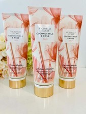 3 ORIGINAL Victoria's Secret Coconut Milk & Rose Body Lotion Fragrance 8 oz NEW picture