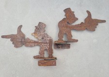 (2) 1920s Manual Pivot Turn Signals - Vintage - Rare picture