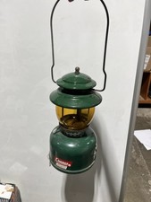 Vintage Coleman Single Mantle Model 5120 LP Gas Lantern With Box picture