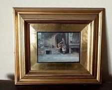 oil on panel 