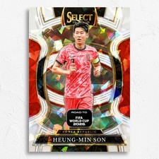 2025-26 Panini Select FIFA World Cup Heung-Min Son White Ice Prizm 1/129 Korea picture