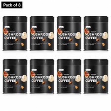 Chaism Instant Mushroom Coffee 3.52oz Arabica Lion's Mane Reishi 1,2,4,8 Pack picture