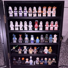 LEGO Star Wars Minifigure Lot Display, picture