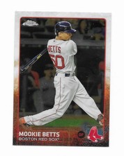 Mookie Betts 2015 Topps Chrome Baseball Card #67 picture