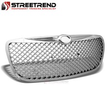 For 2004-2006 Chrysler Sebring Chrome Luxury Mesh Front Bumper Grill Grille Abs picture