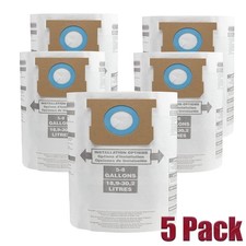 5Pack Replacement Shop-Vac 90661 Bag Type E/H for 5-8 Gallon Vacuum - 9066100 picture